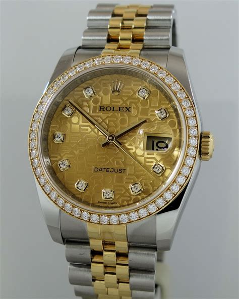 rolex datejust in 18k piacenza|rolex diamond datejust.